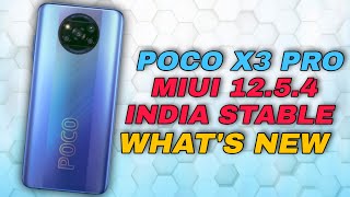 POCO X3 PRO MIUI 1254 INDIA STABLE  AUGUST SECURITY PATCH  Benchmarks amp WHATS NEW [upl. by Nunciata]