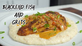 My New Favorite Southern Fish amp Grits Recipe [upl. by Palua]