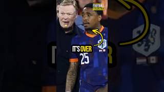 The Koeman Bergwijn Feud 🥊 shorts footballshorts [upl. by Sirmons]