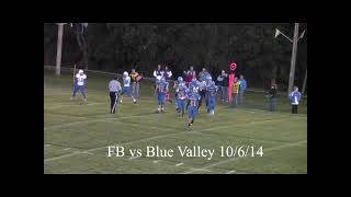 8Man Classics 2014 Week 5 Blue Valley at Pike Valley [upl. by Winton]