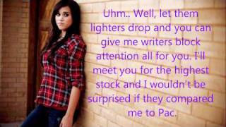 Lighters Eminem feat Bruno Mars amp Royce Da 59 cover Megan Nicole and DeStorm lyrics [upl. by Cassi309]