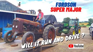 WILL IT RUN   Fordson Super Major [upl. by Tnomad]