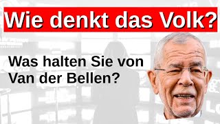 Was denkst du über Van der Bellen Befragung auf der Straße deine Meinung FPÖ Koalitionsverhandlung [upl. by Ardnaxila304]