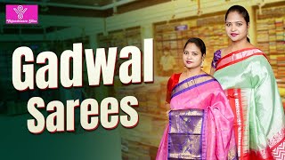 Latest Gadwal Sarees  Episode51866  Vigneshwara Silks gadwalpattusarees discount trending [upl. by Ahcas]