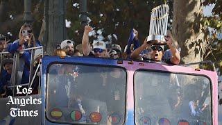 The Dodgers World Series parade What it means to the city [upl. by Htenywg]