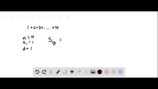 Solve Find the sum of the first ten positive integers [upl. by Natloz]