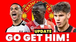 LOCKO OR KERKEZ Man United’s LEFTBACK Targets [upl. by Asetal]