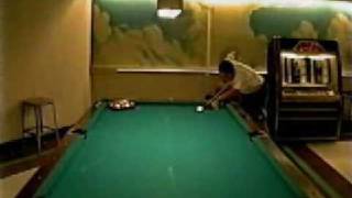 Tim Chins Pool Trick Shots [upl. by Ansilma]