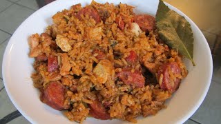 How to make New Orleans Chicken and Sausage Jambalaya [upl. by Vas808]