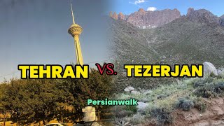 IRAN 2024  Big City of Tehran VS a Small Village in Yazd [upl. by Emelita]