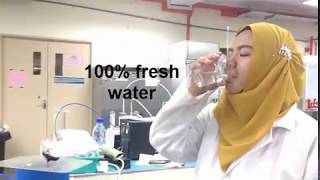 Sil RH Membrane Distillation  From Seawater to Drinking Water [upl. by Annekim423]