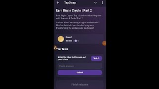 Earn Big in Crypto Top 12 Ambassador Programs with Rewards amp Perks Part 1  Tapswap Code [upl. by Ayotas521]