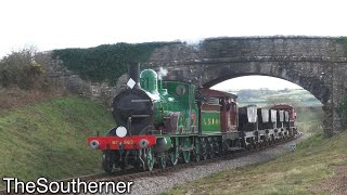 Swanage Railway  Winter Warm Up 06012024 [upl. by Sanfo]