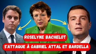 Roselyne Bachelot Démolit Gabriel Attal et Jordan Bardella  Révélations Chocs [upl. by Harhay]