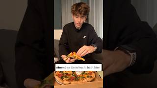 PizzaPommes🍕🍟 burgerpommes viral food foryou rezept GateC4 [upl. by Ruddie436]