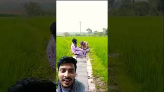 Ghost prank with normal mancomedy funnyreactio prankvidero tiktokvideo ghost shorts [upl. by Elyod]