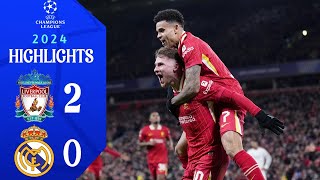 Liverpool played an unbelievable game against Madrid 20 in the UCL 202425 [upl. by Consuela267]