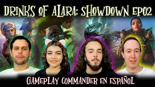 GAVI vs KALAMAX vs OTRIMI vs JIRINA KUDRO  Drinks of Alara SHOWDOWN 002  Commander en Español [upl. by Wiener983]