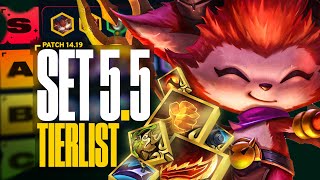 NEW Set 55 Revival Best Comps Tier List  TFT Patch 1419 [upl. by Nevar]