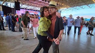 Conjunto Dancing at Tejano Conjunto Festival 2024 [upl. by Ocsecnarf]