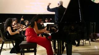 Lana Suran plays Mozart K467 with her own cadenza [upl. by Enaid]