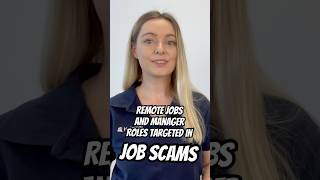 Remote Positions  Manager Roles Highly Targeted in Job Scams [upl. by Edette]