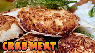 CRAB MEAT RECIPE  RELLENONG ALIMASAG  EASY AND SIMPLE TO FOLLOW  Tambayan Cooking Lutong Bahay [upl. by Gnous]