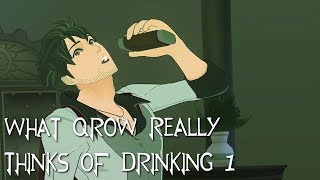 What Qrow REALLY Thinks of Drinking 1 RWBY Thoughts [upl. by Lamp378]