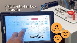 CNC Controller Box Upgrade from GRBL to FluidNC  DIY [upl. by Lerat]