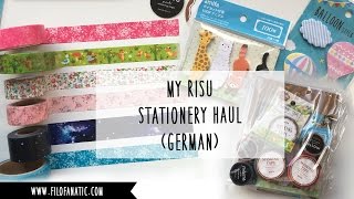 My Risu Stationery Haul German [upl. by Manson540]