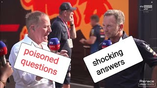 Horner quotburns skysport interviewsquot  austrian gp 2024 [upl. by Sonitnatsnok253]