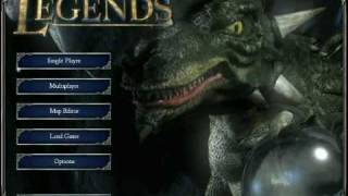 Stronghold Legends  Main Menu Dragon [upl. by Westland]