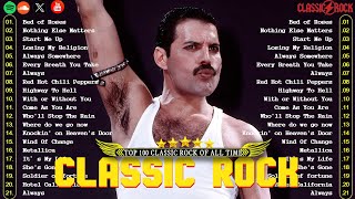 Classic Rock Music  Top 100 Best Classic Rock Of All Time🔥GNRNirvana Queen U2 ACDC Bon Jovi [upl. by Swain]