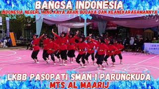 CIRI KHAS BANGSA INDONESIA  MTS AL MAARIJ  LKBB SMAN 1 PARUNGKUDA [upl. by Prober]