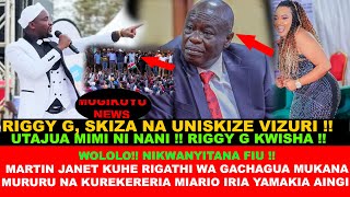 LAZIMA UNIOMBE MSAMAHA  MARTIN JANET SHOCKS MANY THUTHA WAKE KUHE RIGATHI GACHAGUA MUKANA MURURU [upl. by Acissehc]