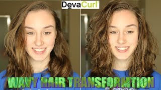 DEVACURL TRANSFORMATION ON MY DAUGHTER  The Glam Belle [upl. by Janeen665]