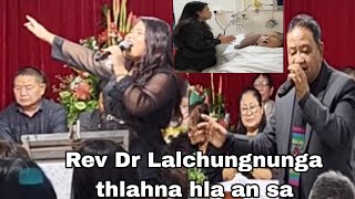 Zoramchhani leh Pu sangliangthanga ten Rev Dr lalchungnunga thlahna hla an sa [upl. by Narual]