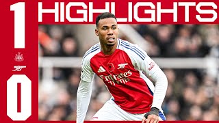 HIGHLIGHTS  Newcastle United vs Arsenal 10  Premier League [upl. by Nylanej]