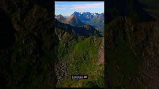 Lofoten Views by Drone lofotenislands norway norge djimavicair2 dronevideo [upl. by Drusus]