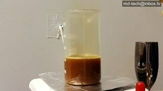 Precipitate gold by sodium bisulfite Palladium presents in solution [upl. by Yrruc]