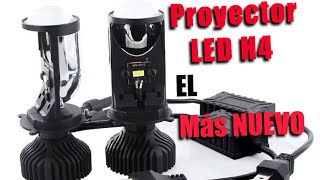 Como Son LAS LUPAS H4 PROYECTOR LED 2020 UNBOXING El Mejor Led para Motos ó Auto  MERCADO LIBRE [upl. by Osswald766]