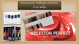 Koleston Perfect Tutorial All about permanent hair color Koleston Perfect by Wella [upl. by Alvita]