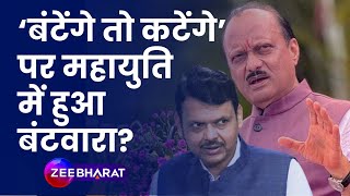 Maharashtra Election 2024 बंटेंगे तो कटेंगे पर Ajit Pawar की इस बात से बंट गई महायुति  Fadnavis [upl. by Ahseikram]