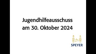 Jugendhilfeausschuss am 30102024  Audiostream [upl. by Aryad904]