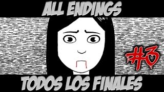 Neverending Nightmares  FinalEnding  Todos los finalesAll Endings 3 [upl. by Darach]