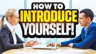 HOW TO INTRODUCE YOURSELF IN AN INTERVIEW Job Interview Questions amp Answers INTERVIEW TIPS [upl. by Tiffani]