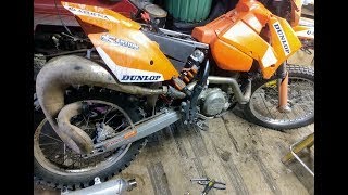 Why I Put a 2Stroke Exhaust on My 4Stroke KTM [upl. by Chladek]