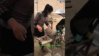 Most Traditional Method to Make Handmade Clay Tiles Craftsmanship craft artworking [upl. by Chipman]