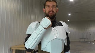 Making A Mandalorian  Episode 1  Flight Suit and Attaching Armor [upl. by Eisen212]