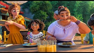 Encanto breakfast table scene  Encanto 2021 [upl. by Eciruam]